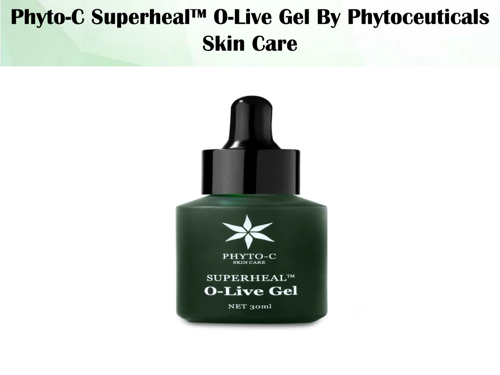 phyto c superheal o live gel by phytoceuticals