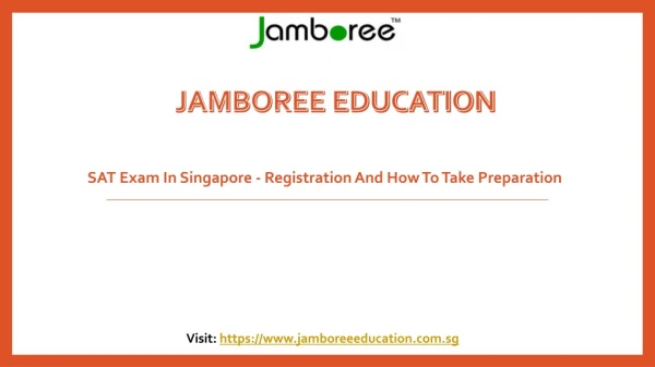 SAT Exam In Singapore - Registration And How To Take Preparation