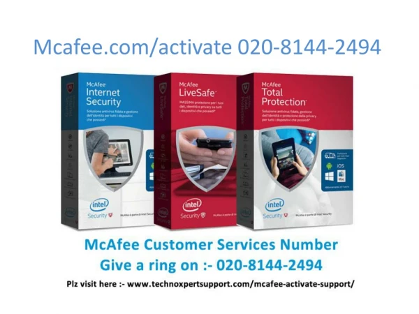 McAfee Support | 44-208-144-2494 | McAfee Support Number