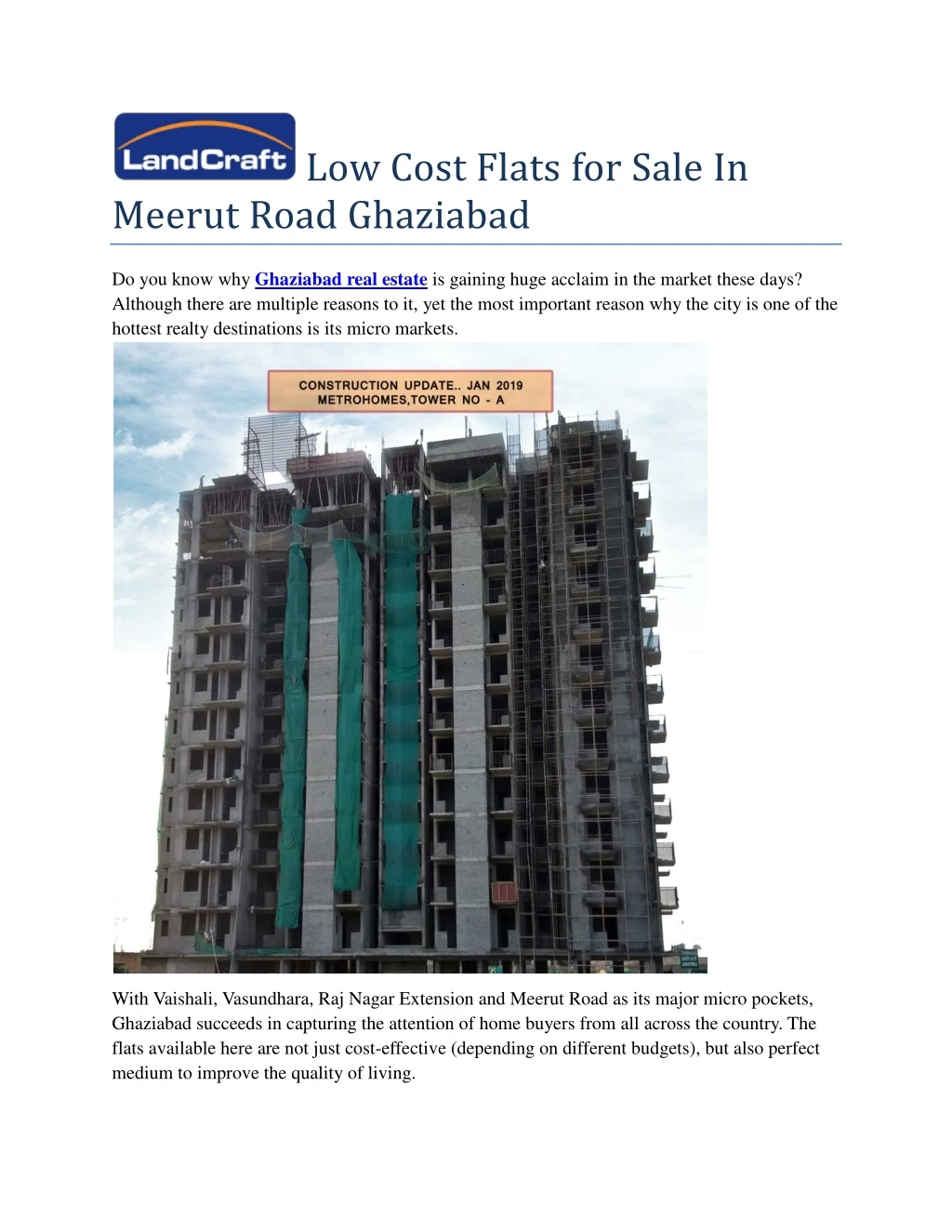 low cost flats for sale in meerut road ghaziabad