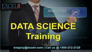 data science training - slide 1