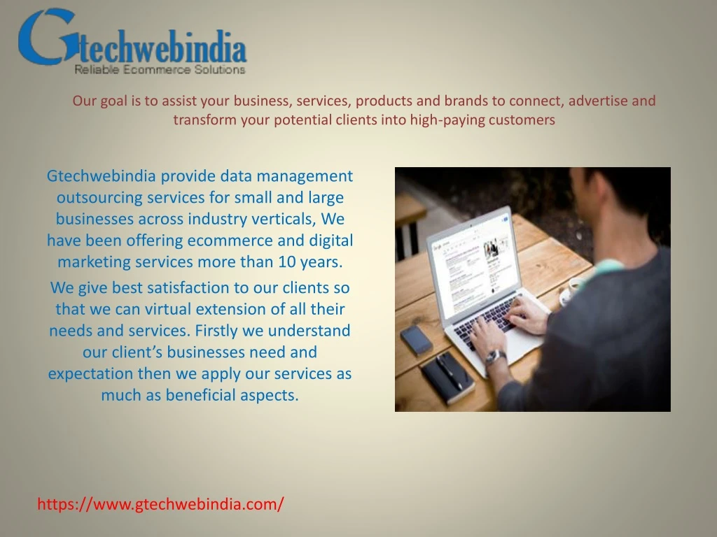 our goal is to assist your business services