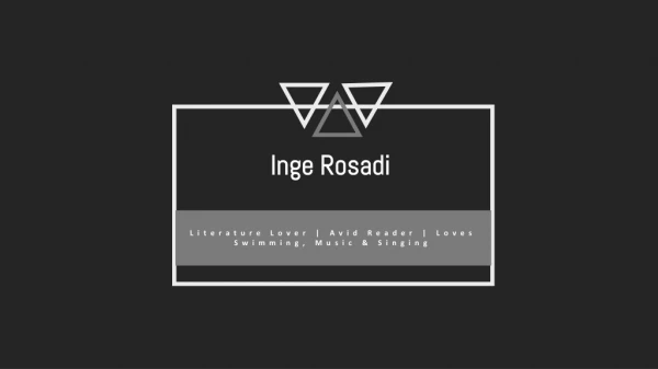 Inge Rosadi - Bachelor's Degree in Japanese Language and Literature