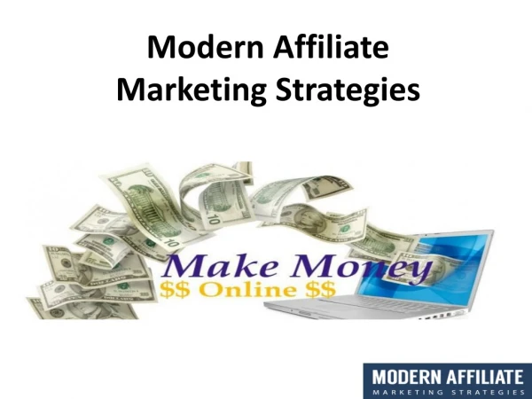 Modern Affiliate Marketing