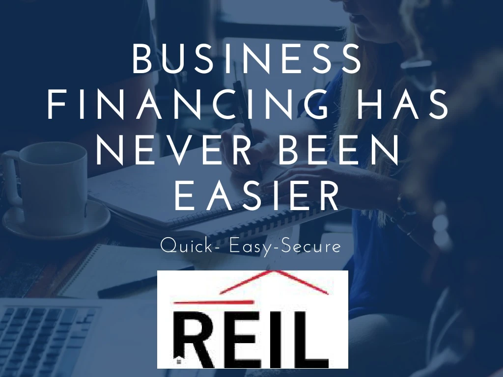 business financing has never been easier