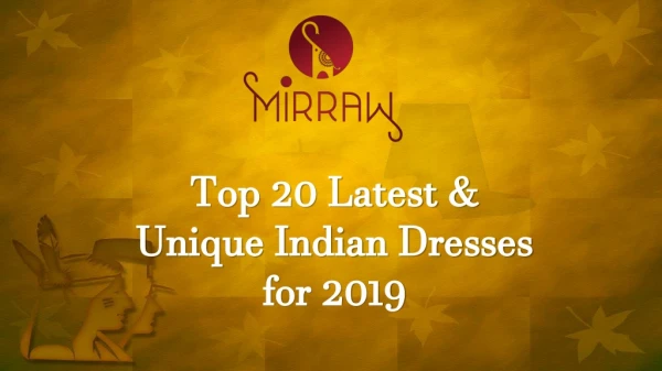 Top 20 Collection of Indian Dresses for Women