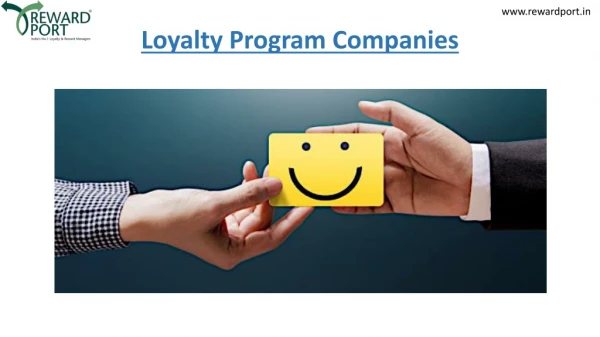 Loyalty Program Companies