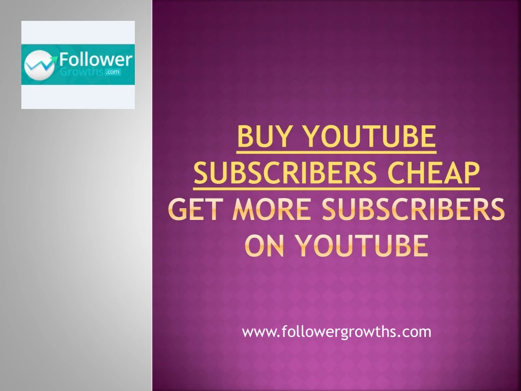 buy youtube subscribers cheap get more subscribers on youtube