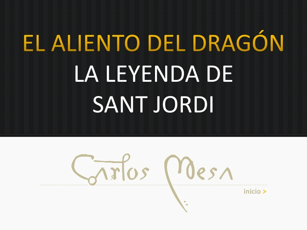 el aliento del drag n la leyenda de sant jordi