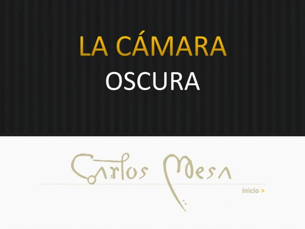 la c mara oscura