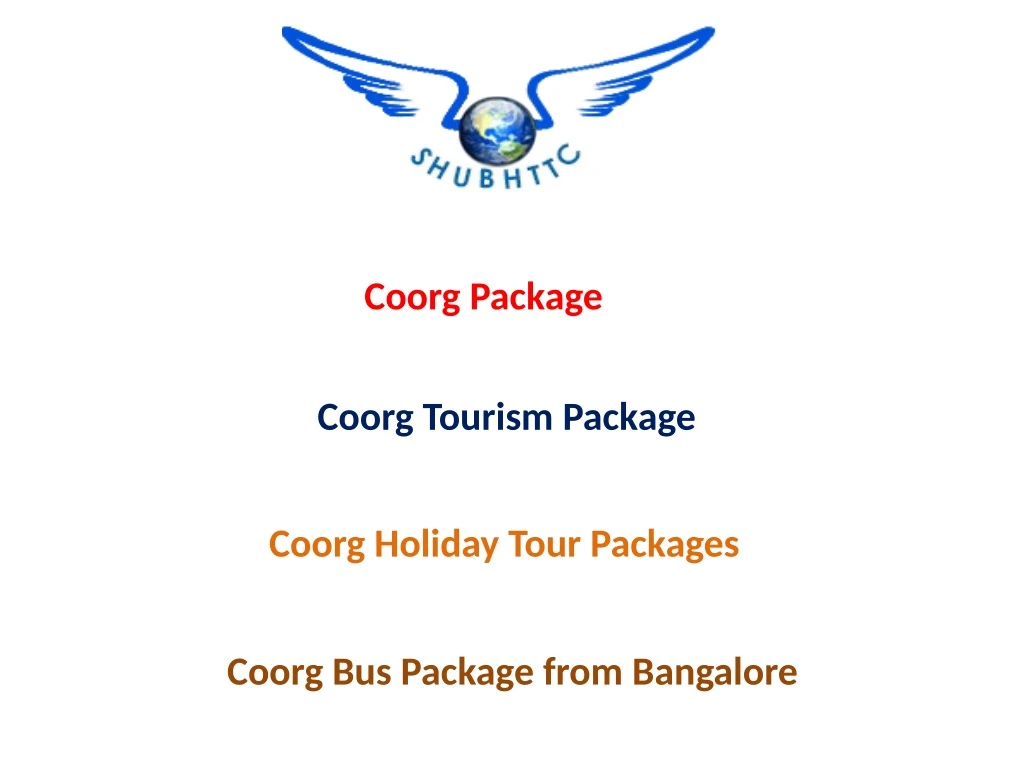 coorg package