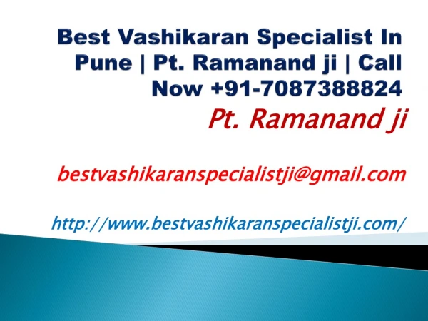 Best vashikaran specialist in pune