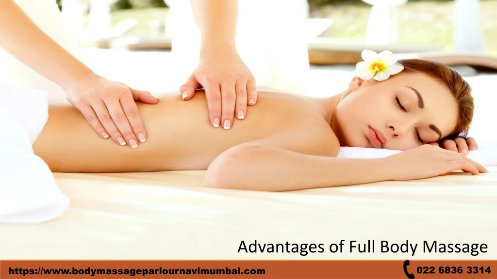 advantages of full body massage