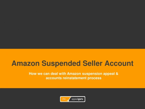 Amazon Appeal Process - TheAppealGuru