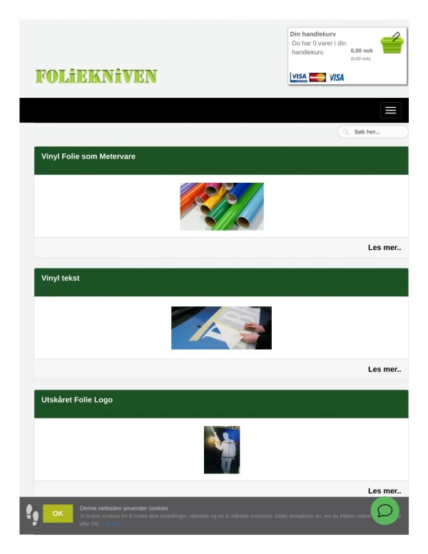 din handlekurv du har 0 varer i din handlekurv