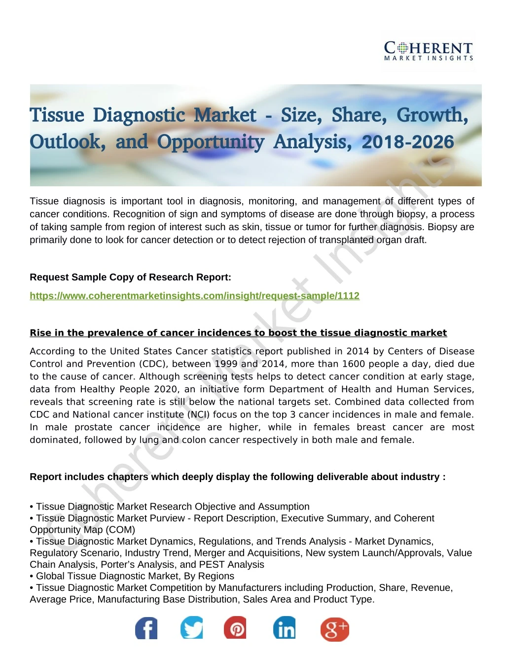 tissue diagnostic market size share growth tissue