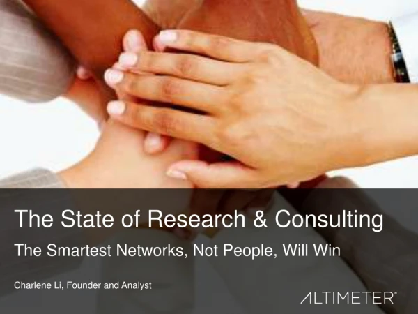 State of Research and Consulting