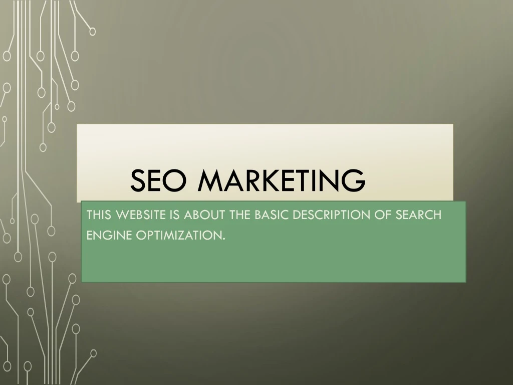 seo marketing