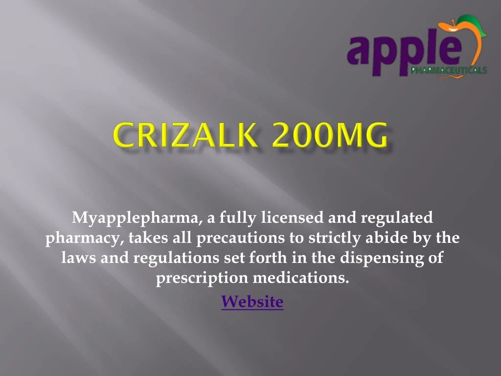 crizalk 200mg