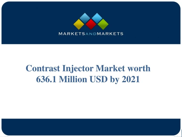 Contrast Injectors Market