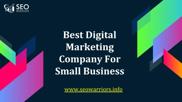 Best Digital Marketing Company For Small Business