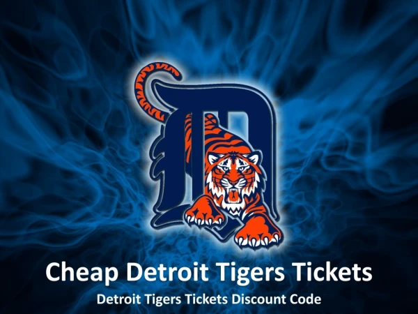 Detroit Tigers Tickets | Detroit Tigers Tickets Promo Code - Bbtix