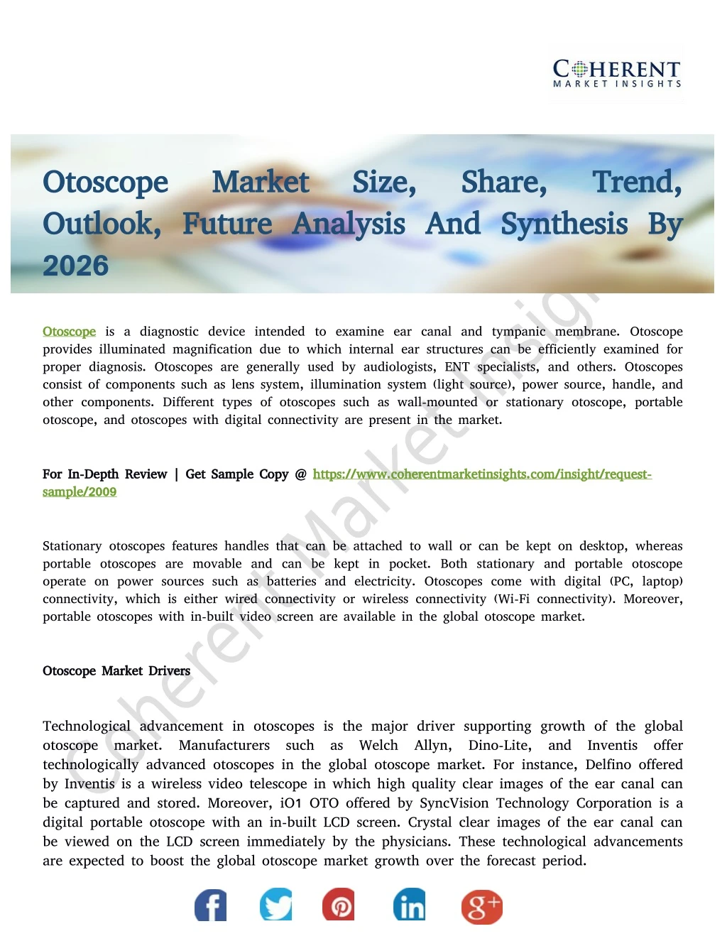 otoscope otoscope outlook future analysis