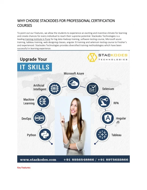 why choose stackodes for professional