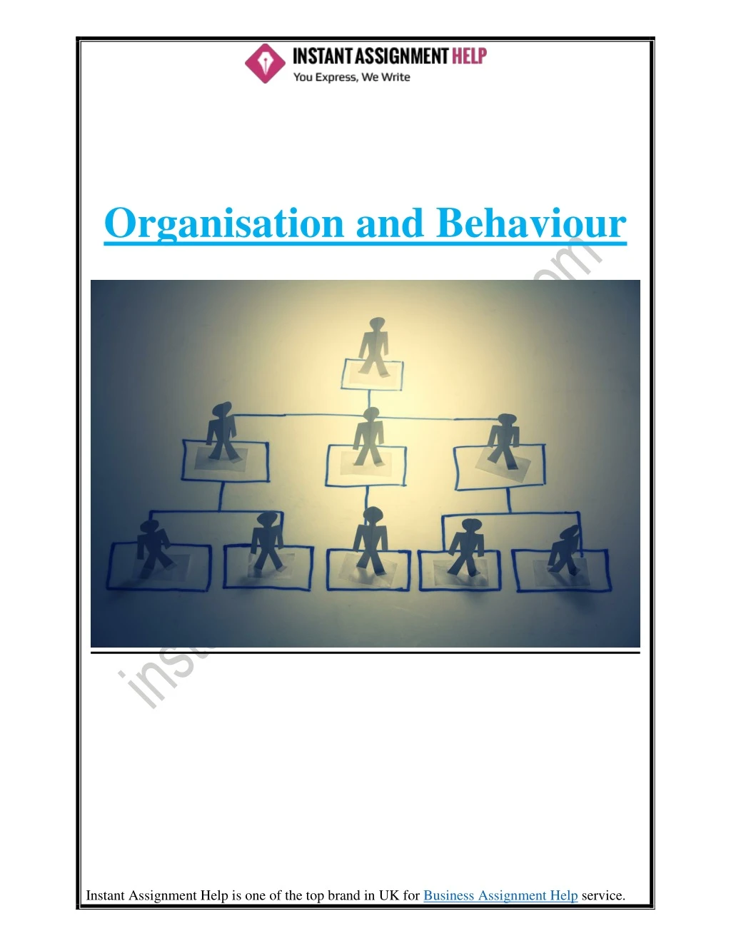organisation and behaviour