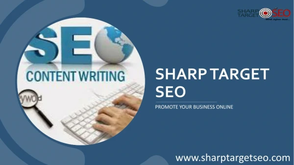 SEO friendly content writing Service at SharpTarget SEO