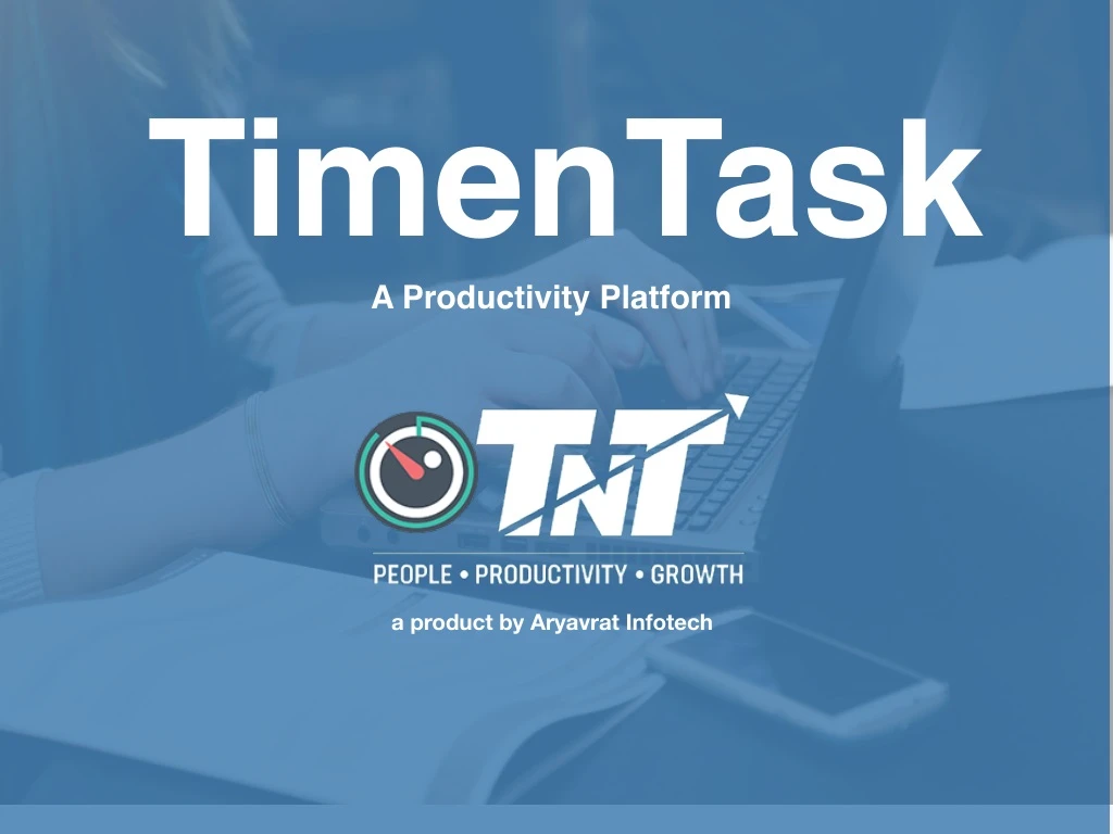 timentask a productivity platform
