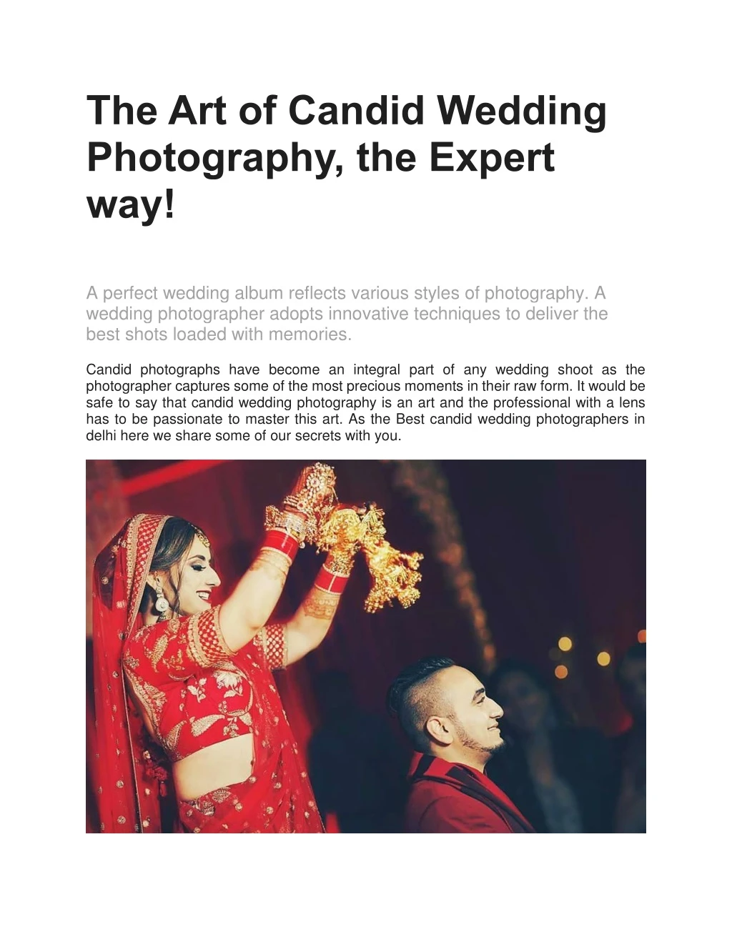 the art of candid wedding photography the expert
