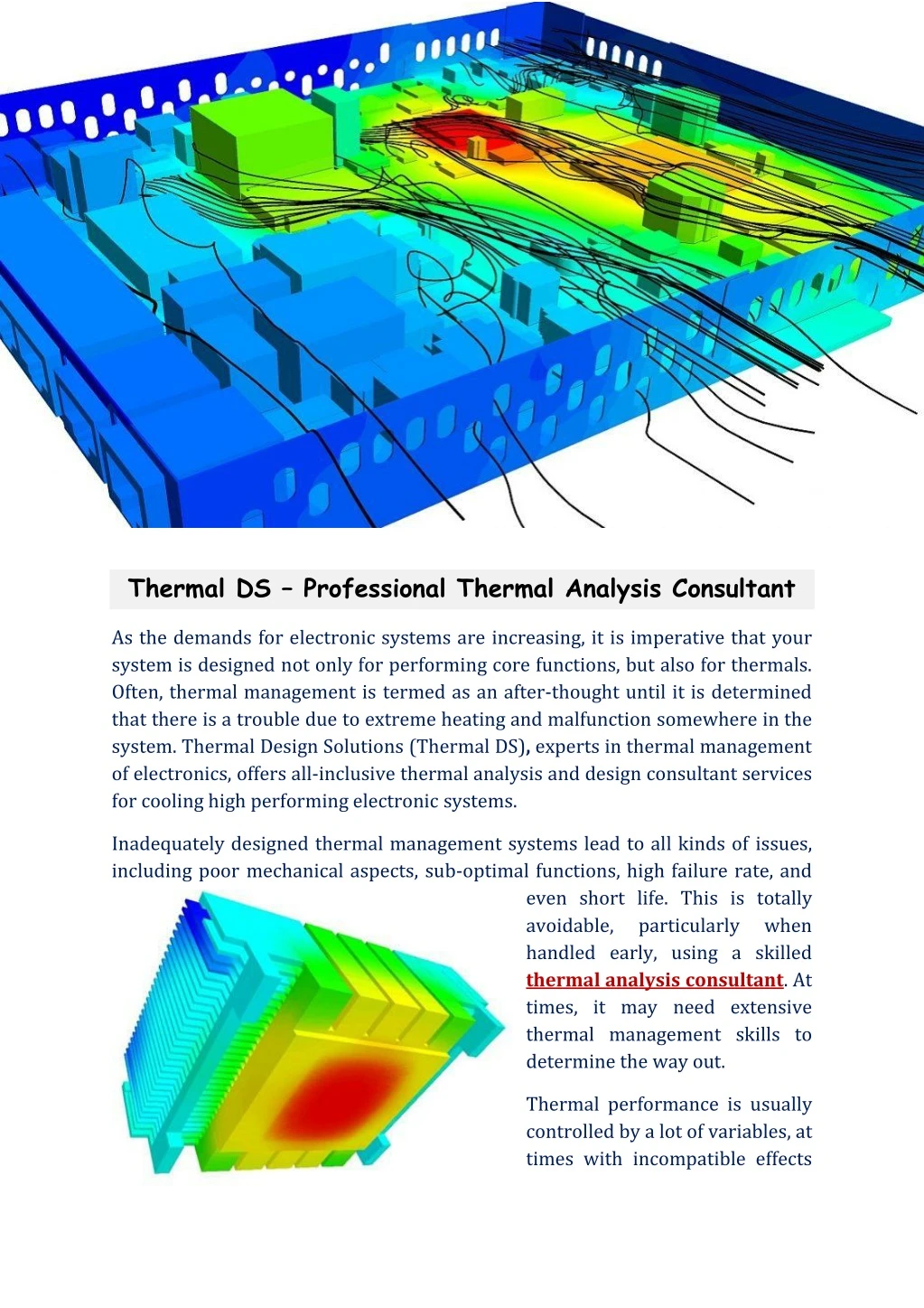 thermal ds professional thermal analysis