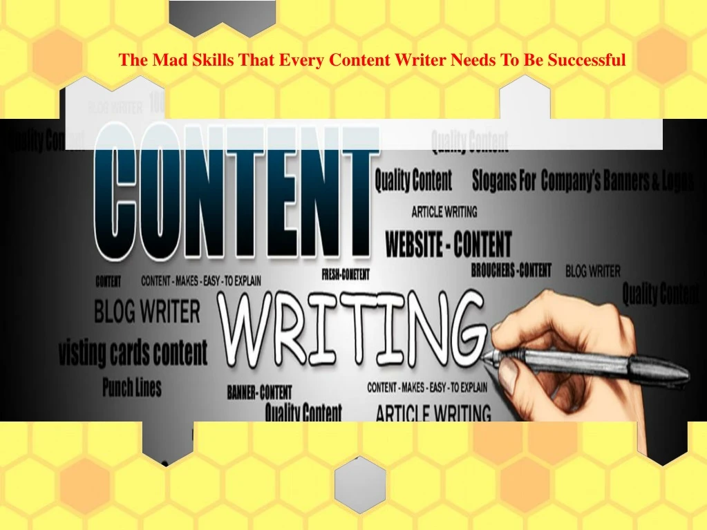 the mad skills that every content writer needs