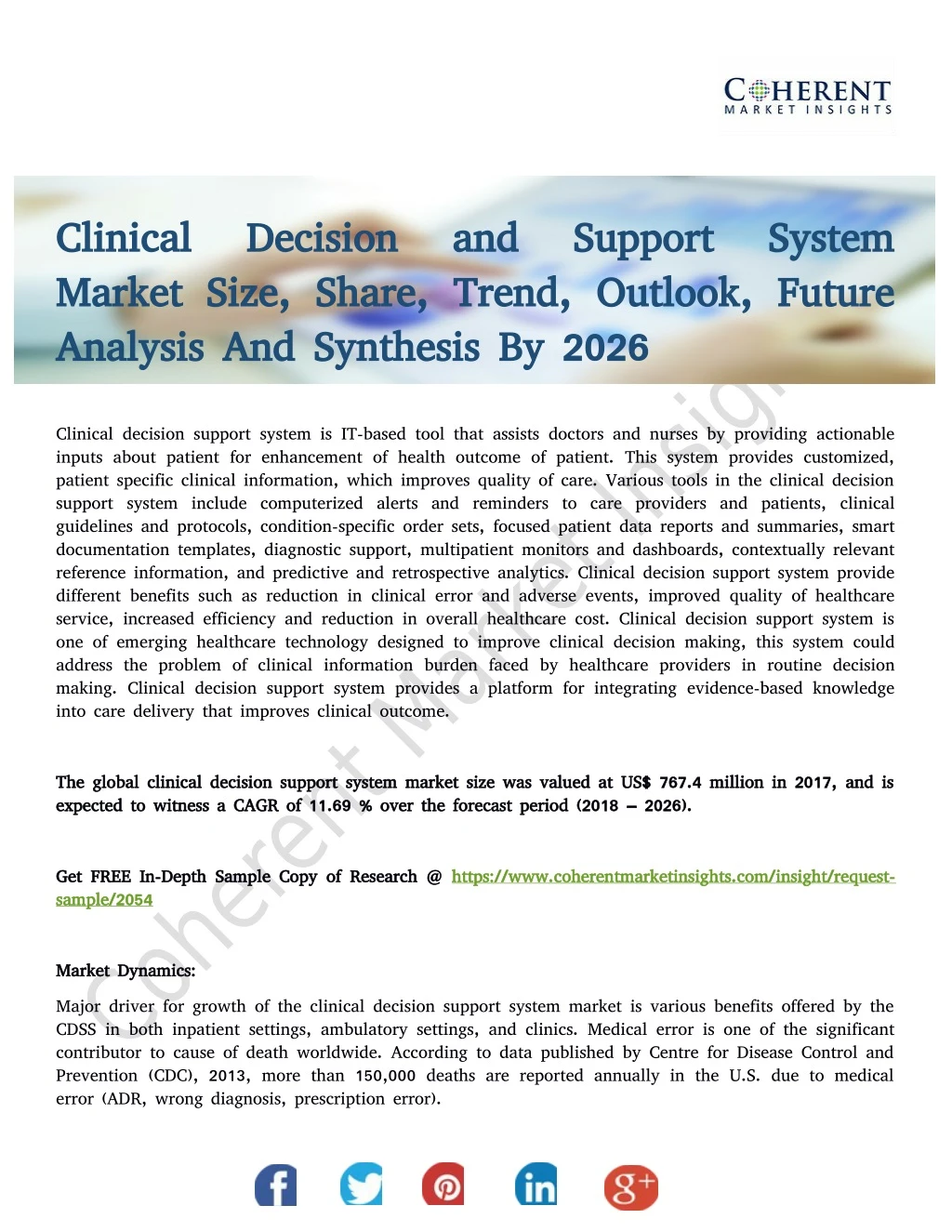 clinical decision and support system clinical