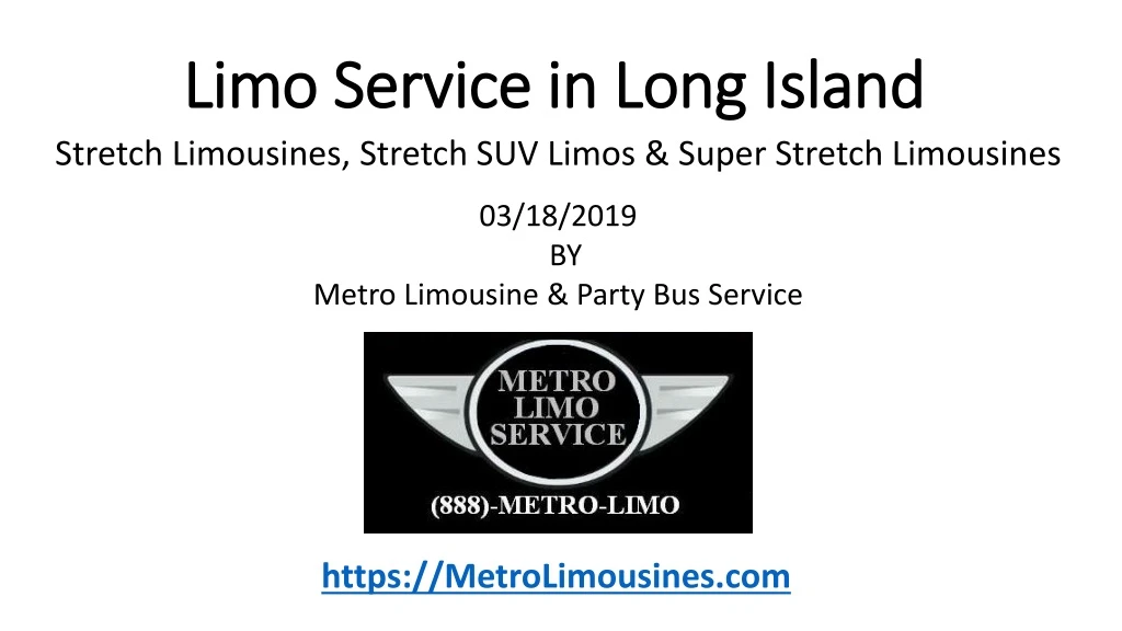 limo service in long island