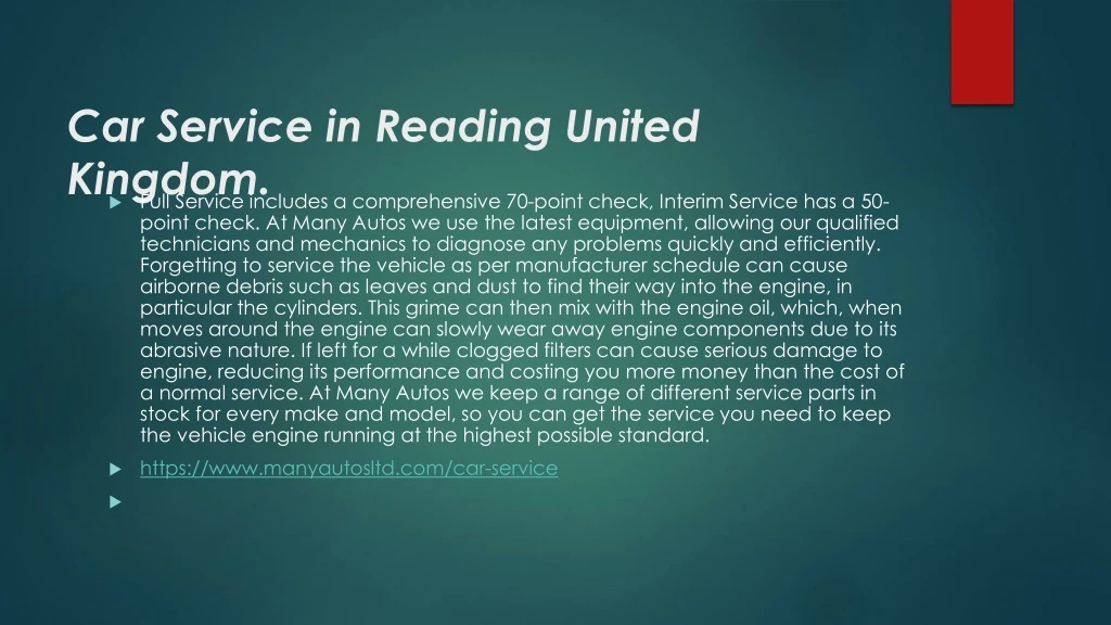 car service in reading united kingdom