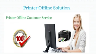 HP Printer Offline Support - slide 1