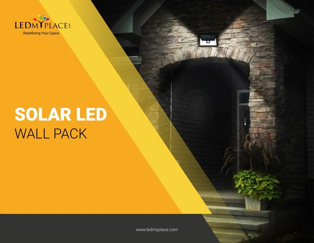 solar led wall pack