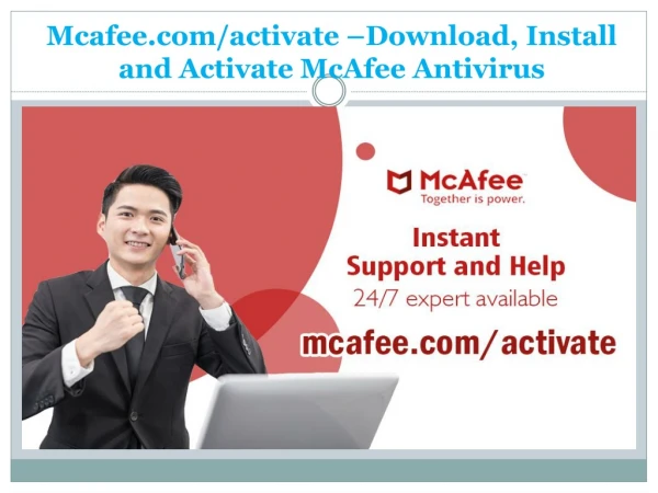 www.mcafee.com/activate - Download, Install and Activate McAfee Antivirus