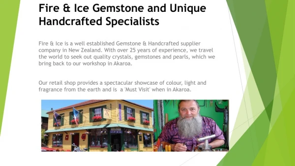 Gemstone & Unique Handcrafted Specialists
