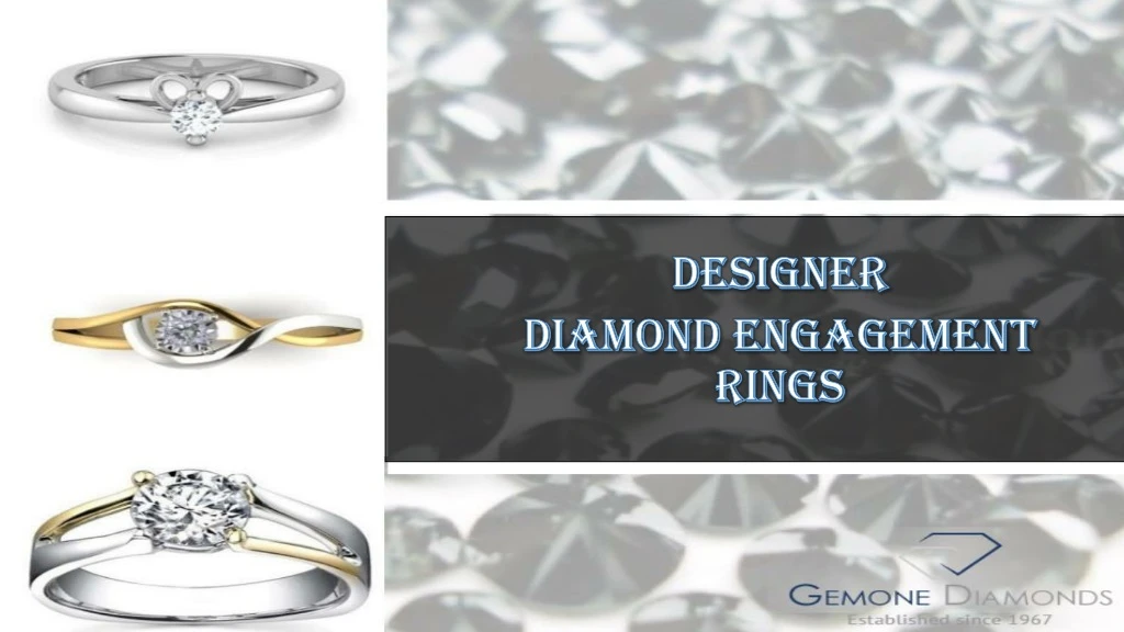 designer diamond engagement rings