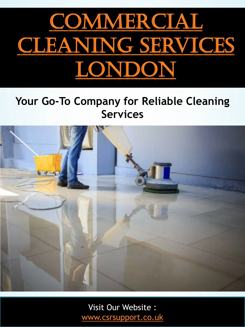 commercial cleaning services london