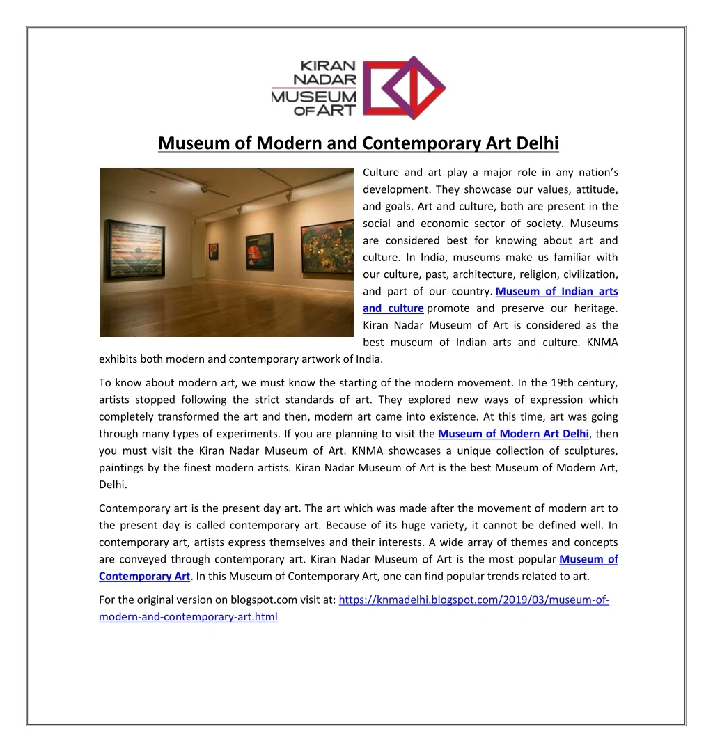 museum of modern and contemporary art delhi