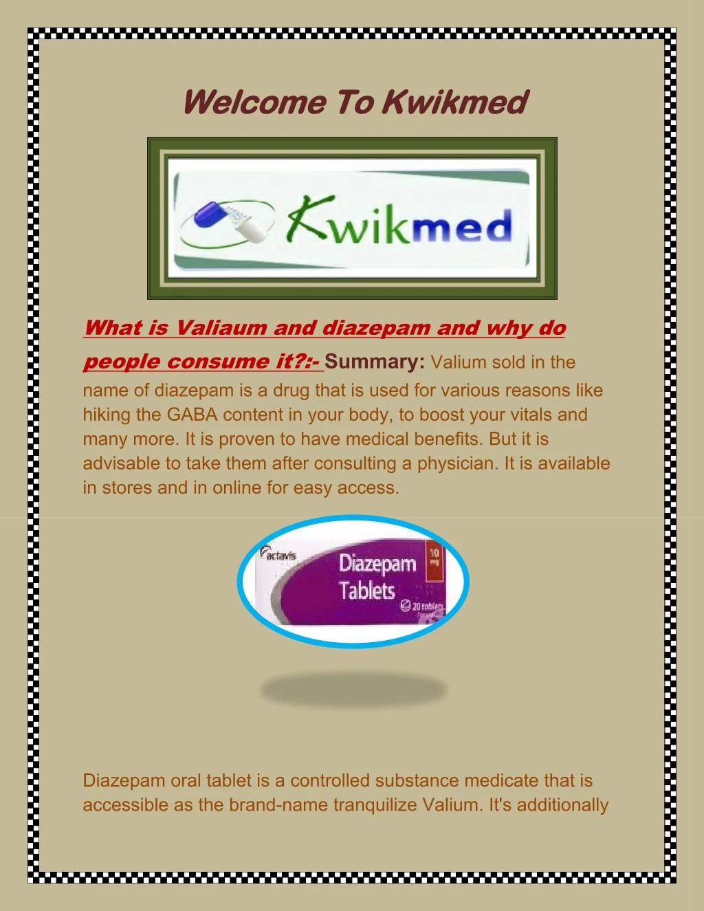 welcome to kwikmed welcome to kwikmed