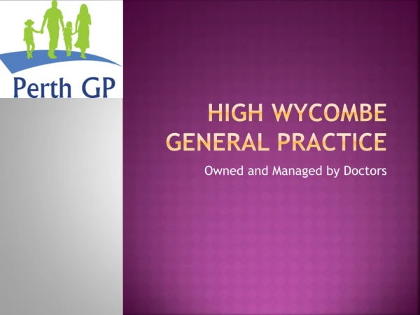 High Wycombe General Practice