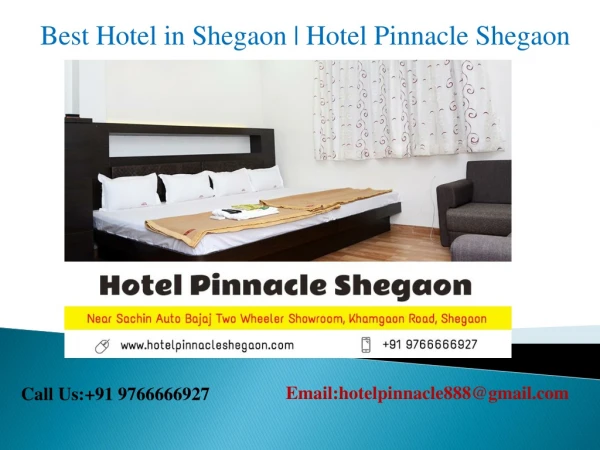 Non Ac Hotel in Shegaon | Hotel Pinacle Shegaon