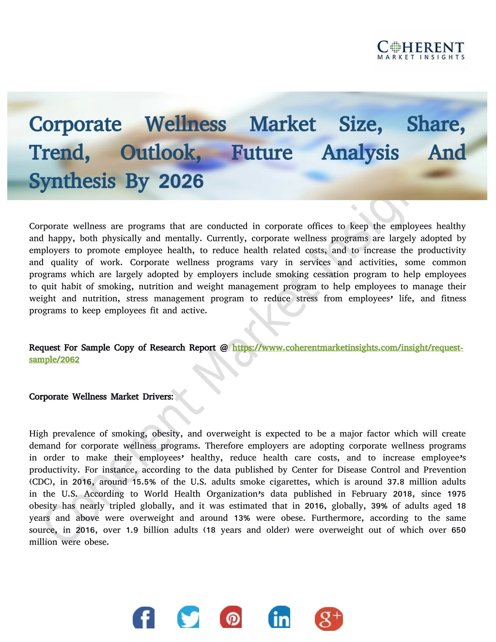 corporate wellness corporate wellness market size