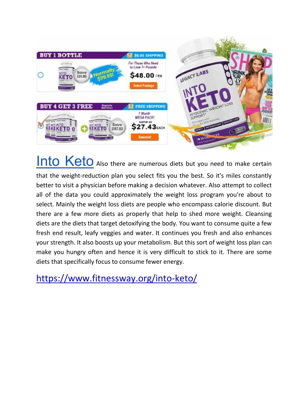 into keto also there are numerous diets