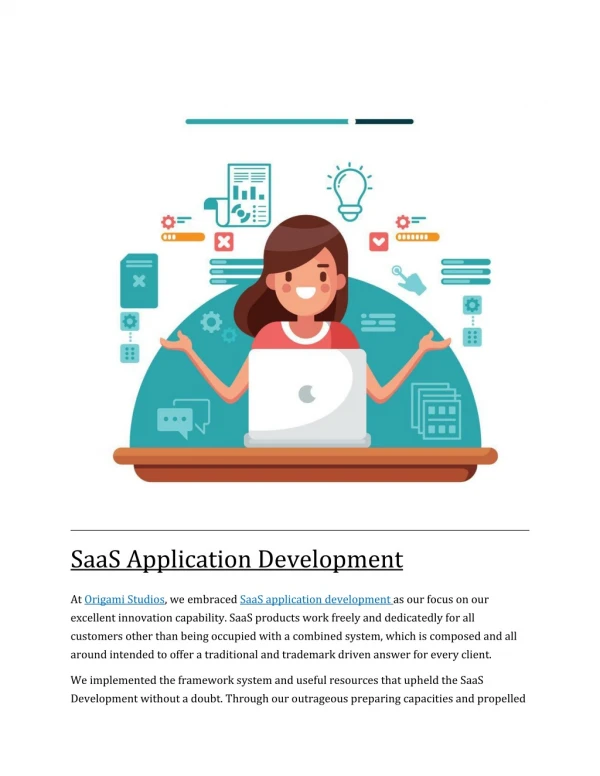 saas application development